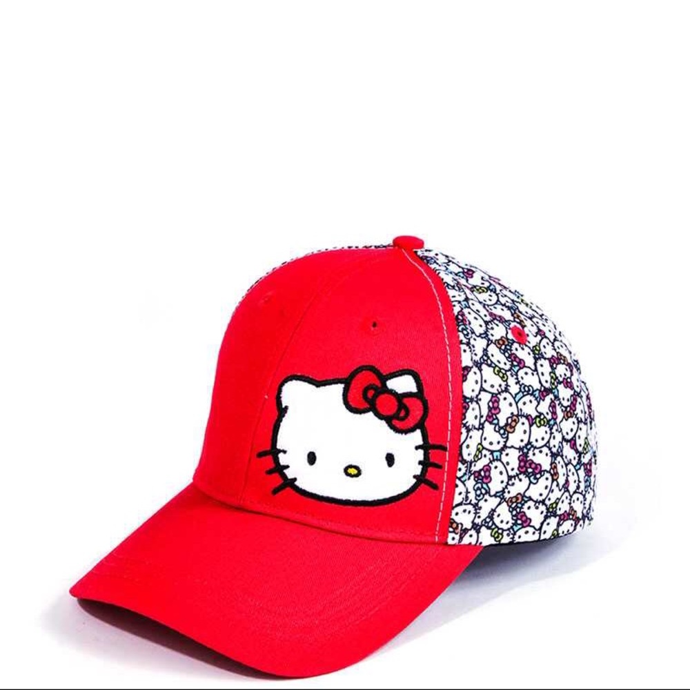New hello kitty hat cap adjustable